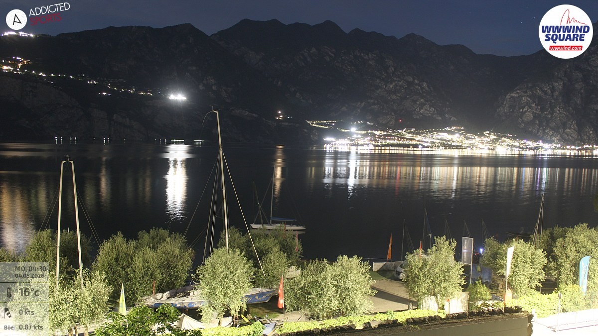 Archiv Foto Webcam Gardasee - Malcesine
