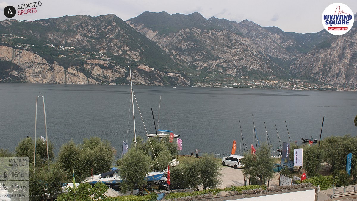Archiv Foto Webcam Gardasee - Malcesine