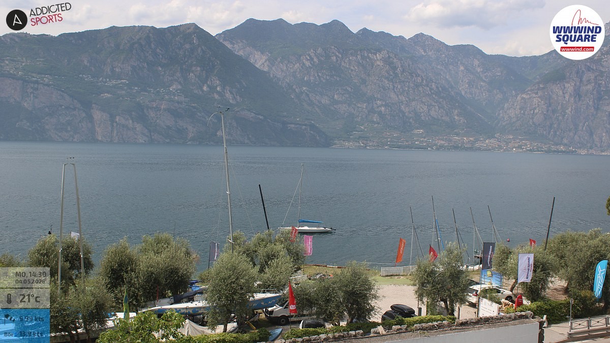 Archiv Foto Webcam Gardasee - Malcesine