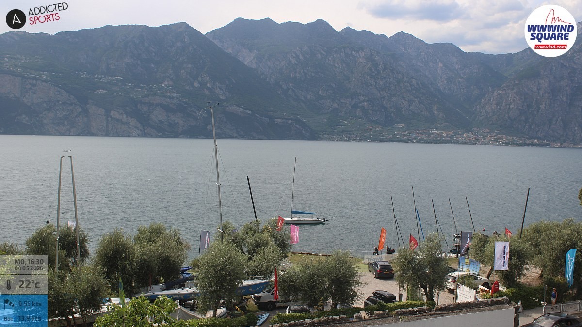 Archiv Foto Webcam Gardasee - Malcesine