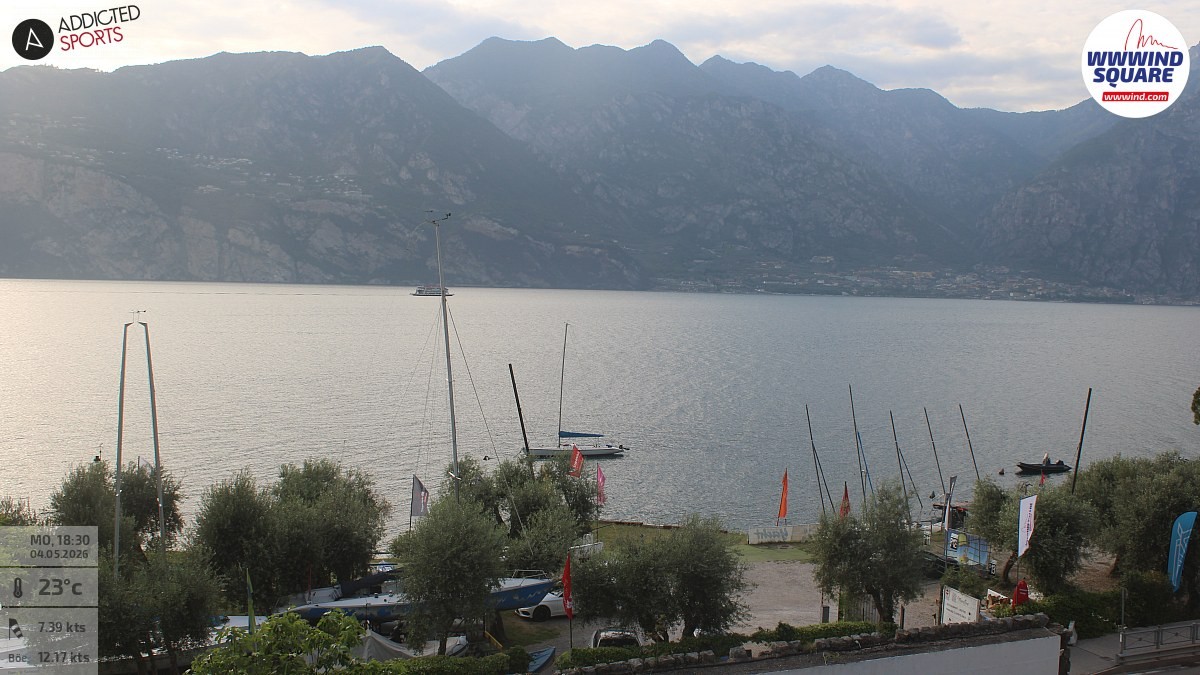 Archiv Foto Webcam Gardasee - Malcesine