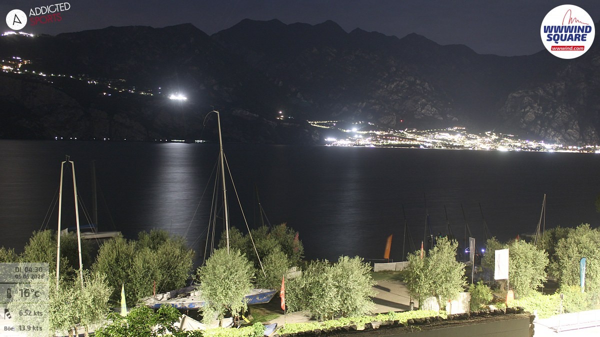 Archiv Foto Webcam Gardasee - Malcesine