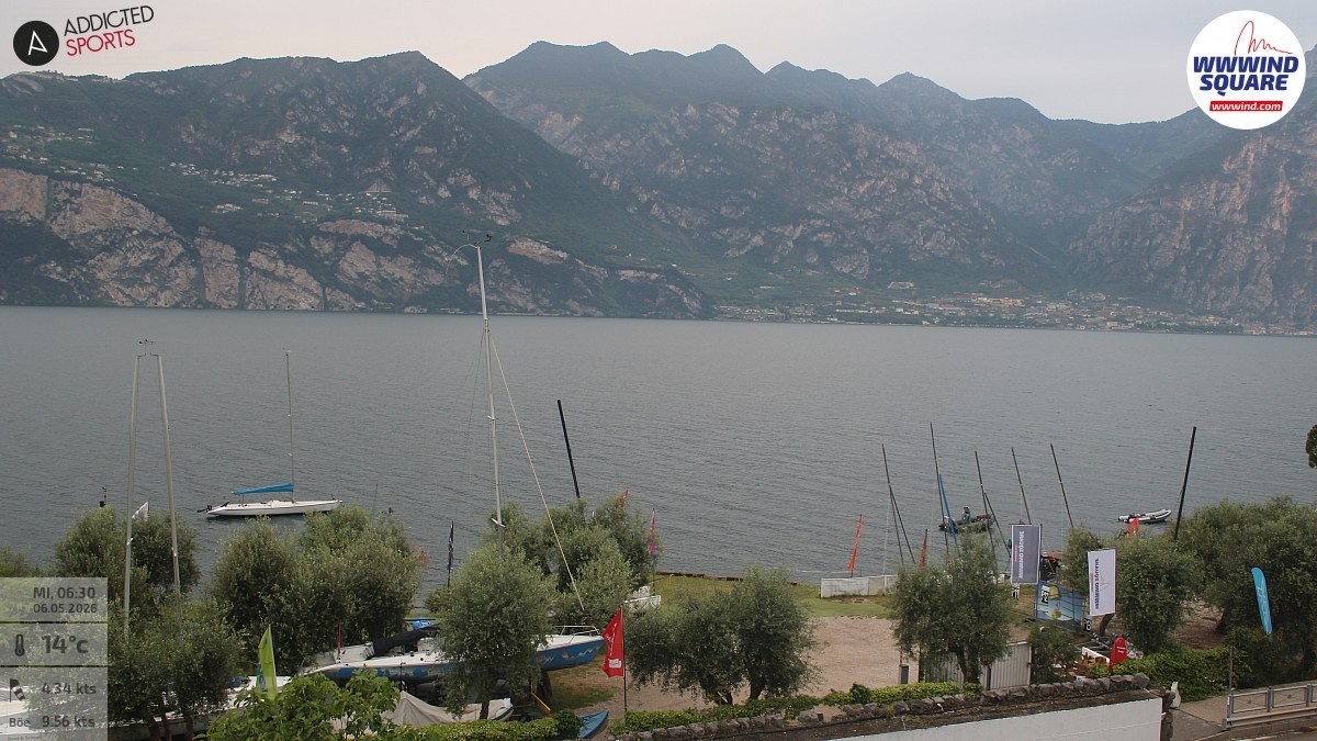 Archiv Foto Webcam Gardasee - Malcesine