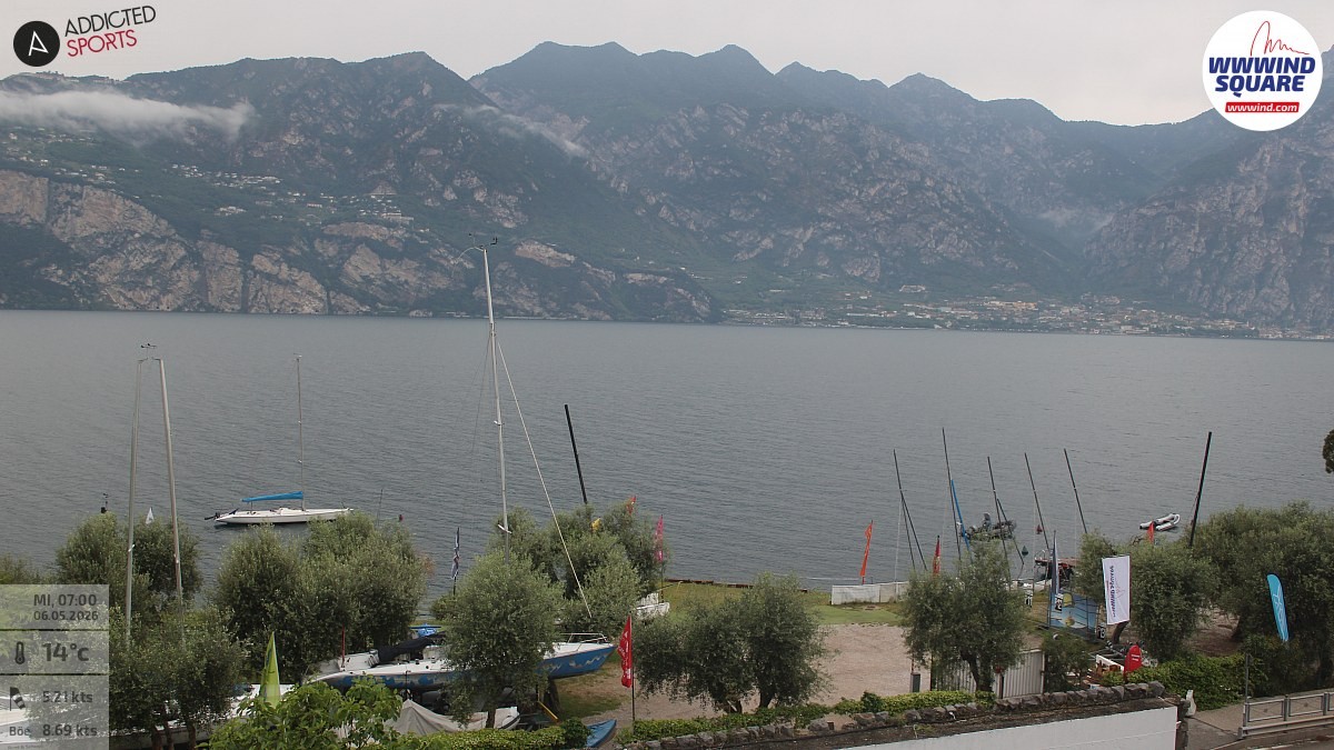 Archiv Foto Webcam Gardasee - Malcesine