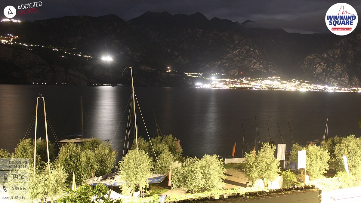Archiv Foto Webcam Gardasee - Malcesine