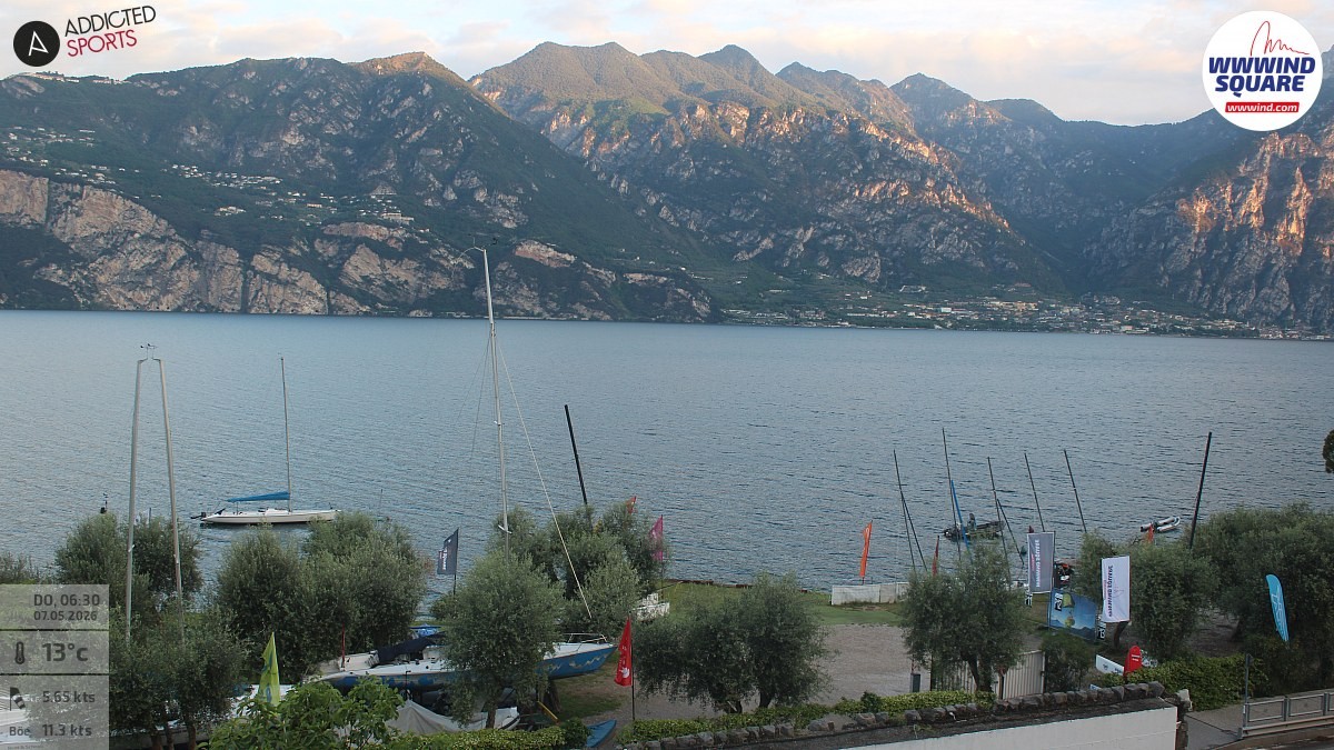 Archiv Foto Webcam Gardasee - Malcesine