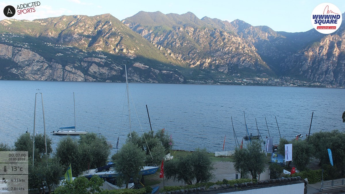 Archiv Foto Webcam Gardasee - Malcesine