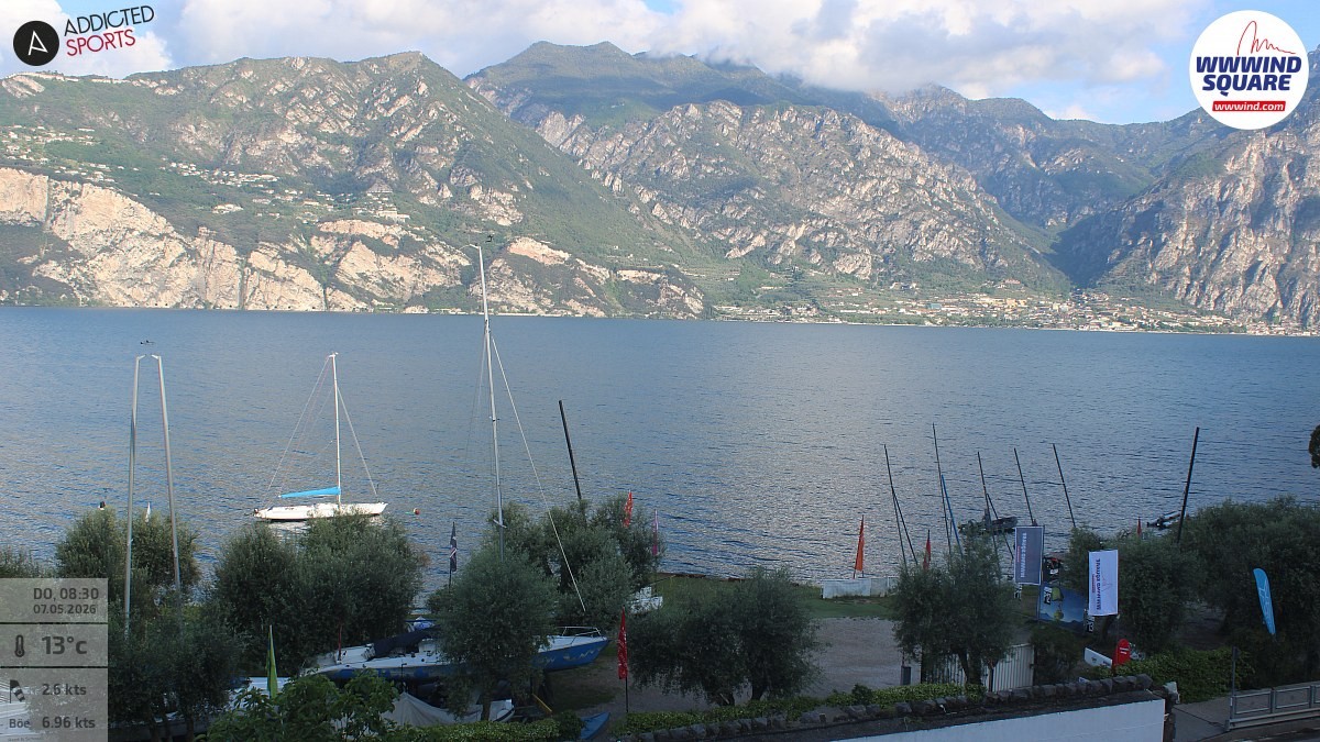 Archiv Foto Webcam Gardasee - Malcesine
