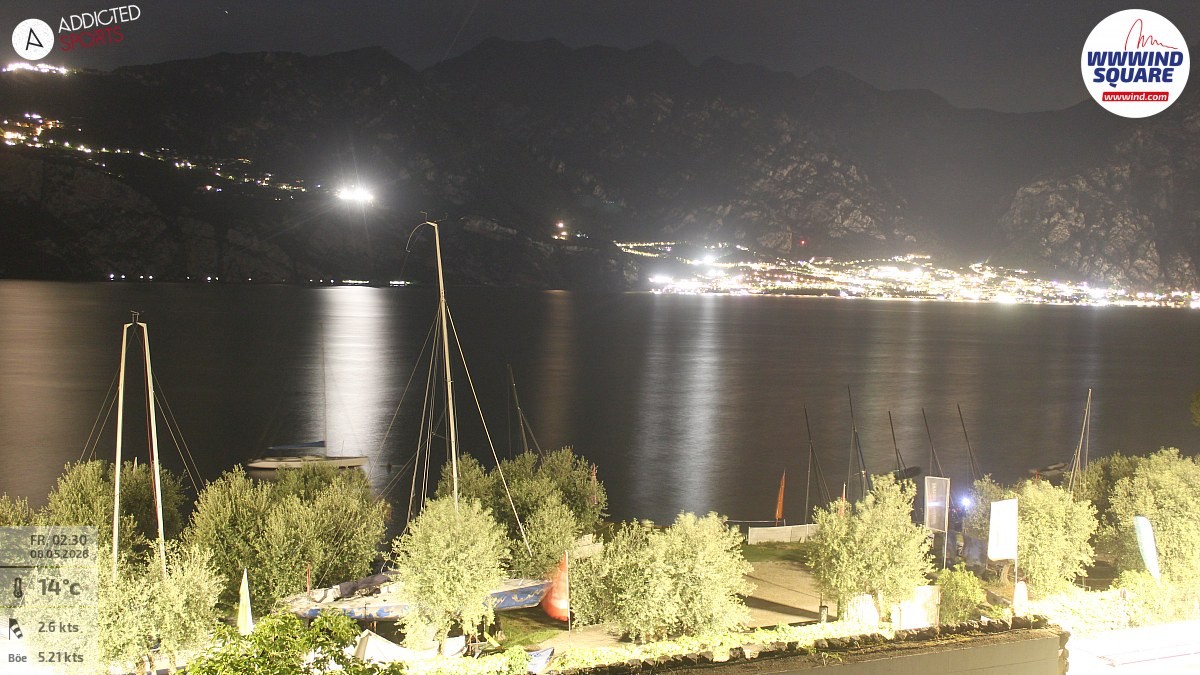 Archiv Foto Webcam Gardasee - Malcesine