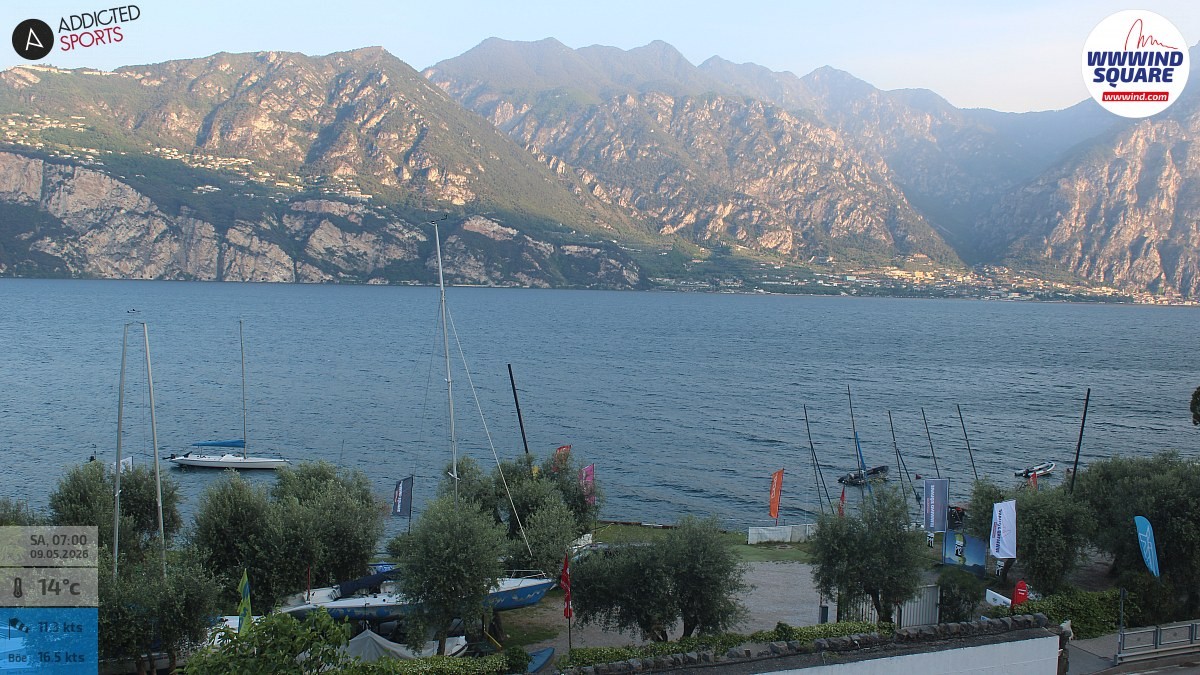 Archived image Webcam Lake Garda - Malcesine