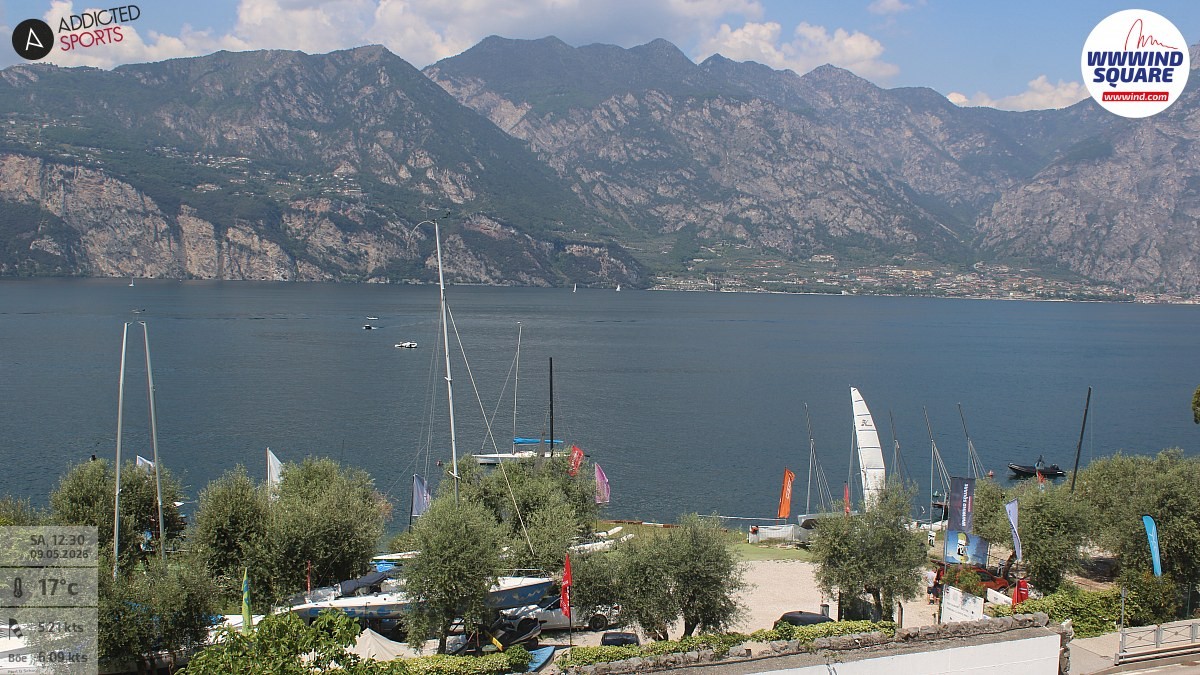 Archiv Foto Webcam Gardasee - Malcesine