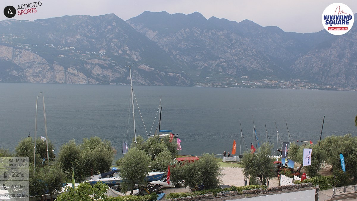 Archiv Foto Webcam Gardasee - Malcesine