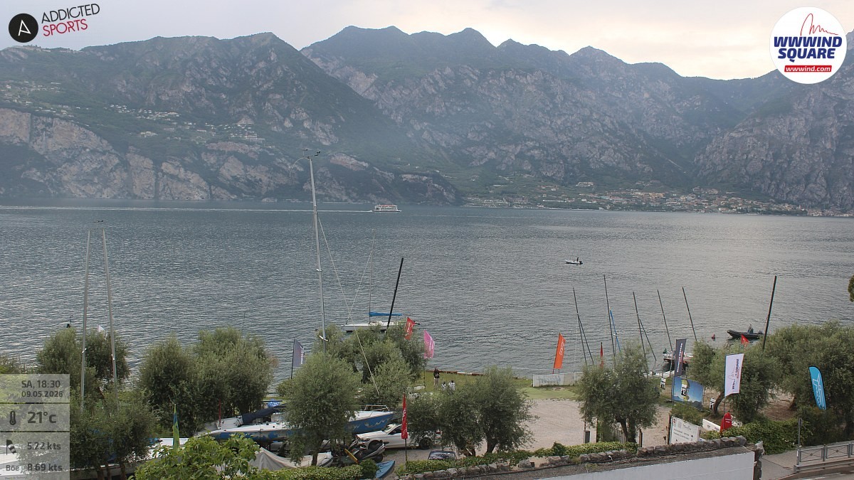 Archiv Foto Webcam Gardasee - Malcesine