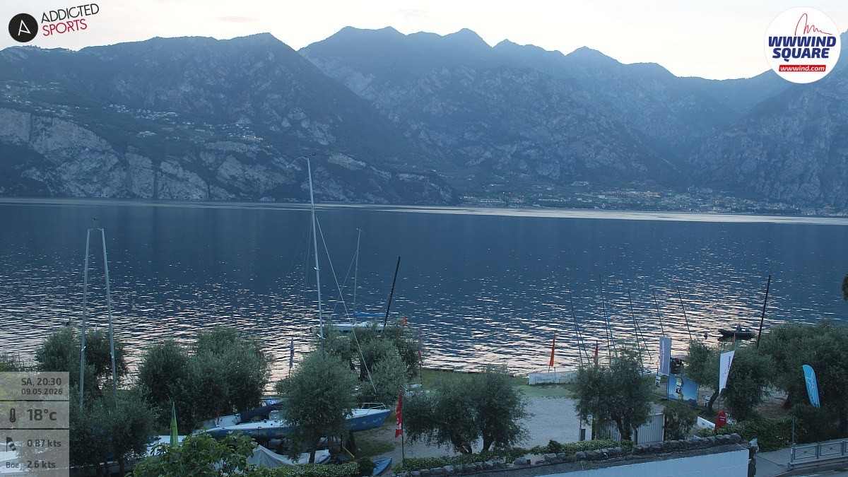 Archiv Foto Webcam Gardasee - Malcesine