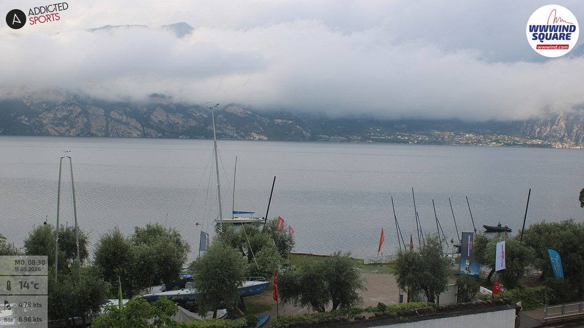 Archiv Foto Webcam Gardasee - Malcesine