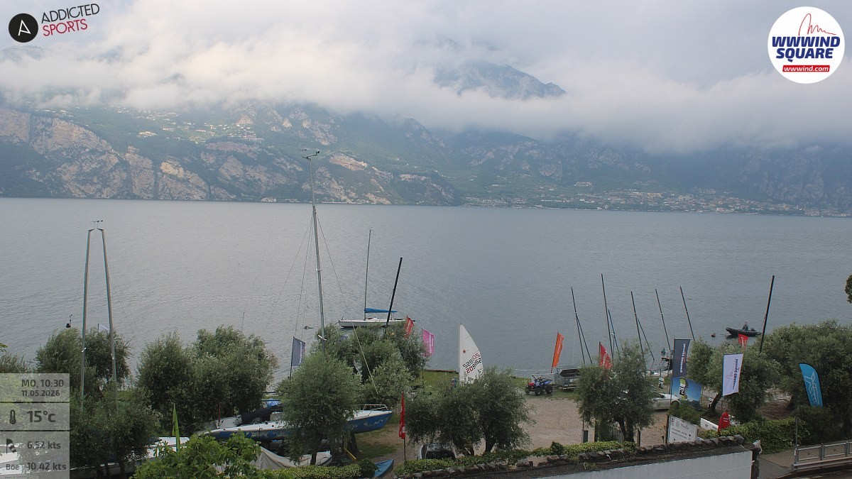 Archiv Foto Webcam Gardasee - Malcesine