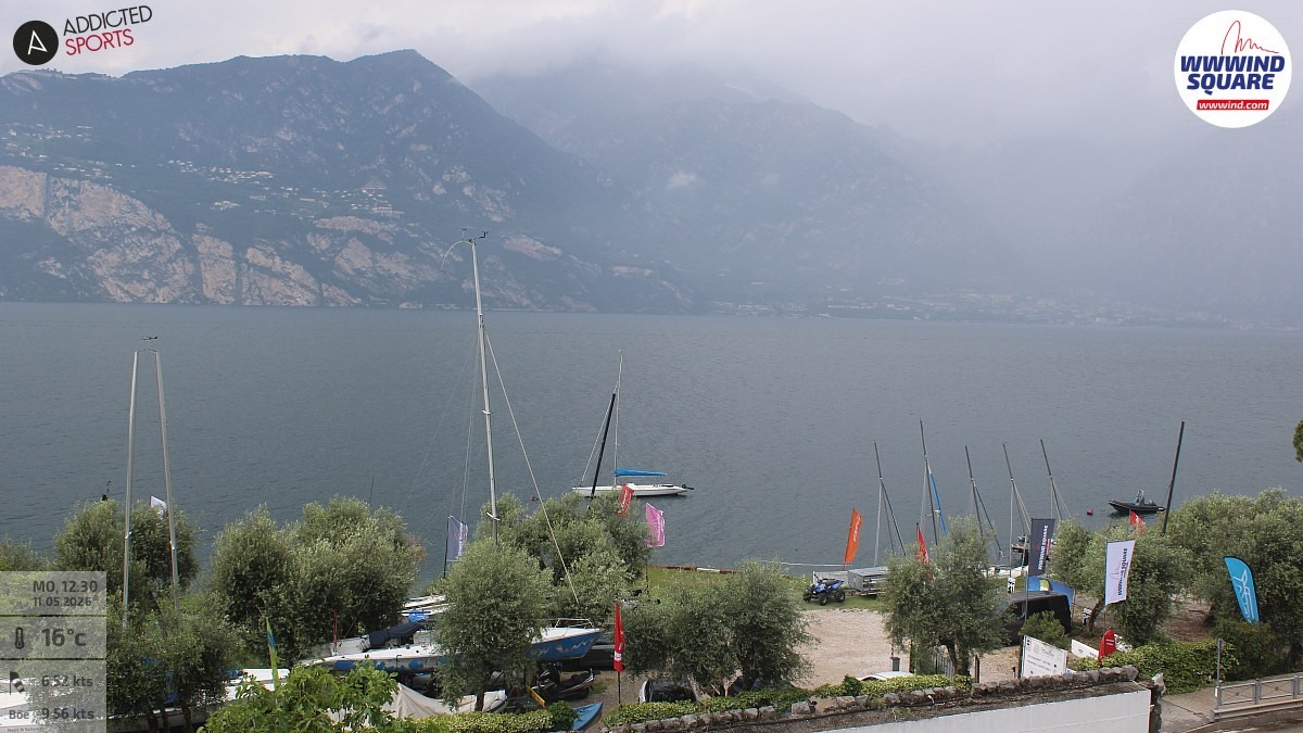 Archiv Foto Webcam Gardasee - Malcesine