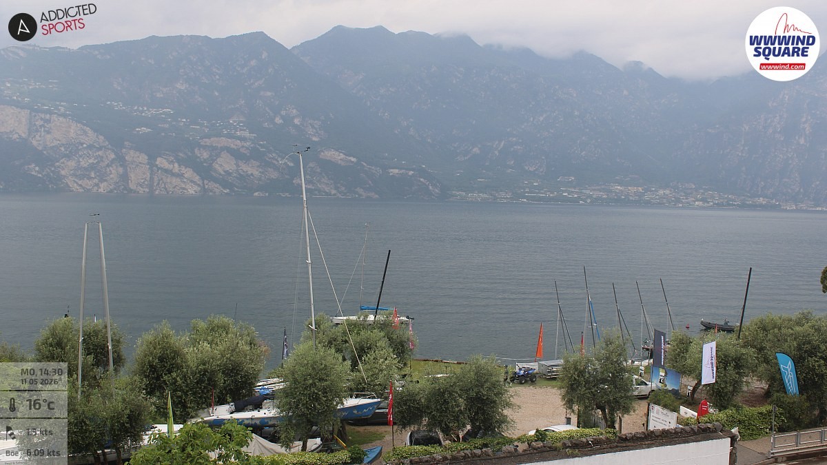 Archiv Foto Webcam Gardasee - Malcesine