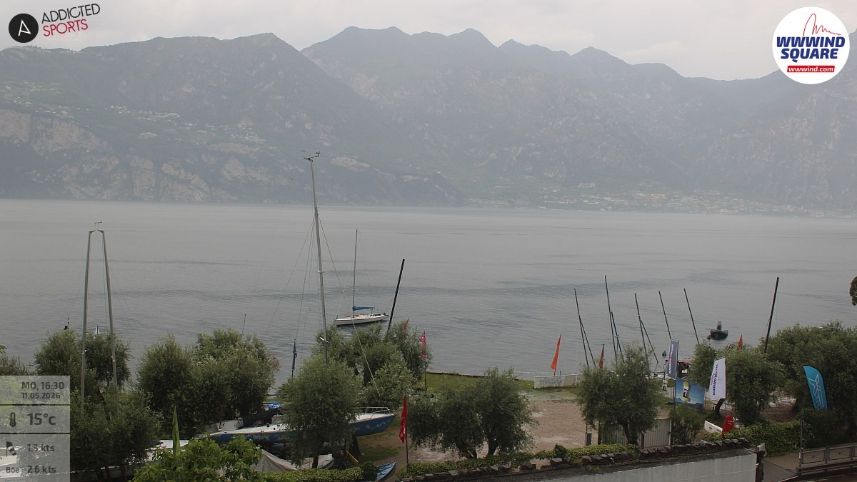Archiv Foto Webcam Gardasee - Malcesine