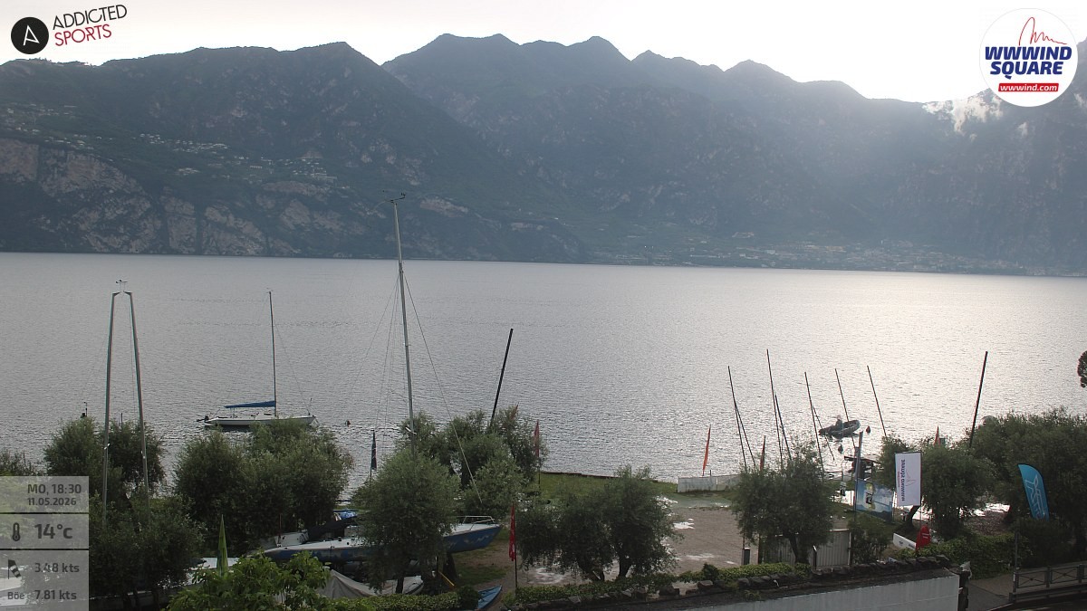 Archiv Foto Webcam Gardasee - Malcesine