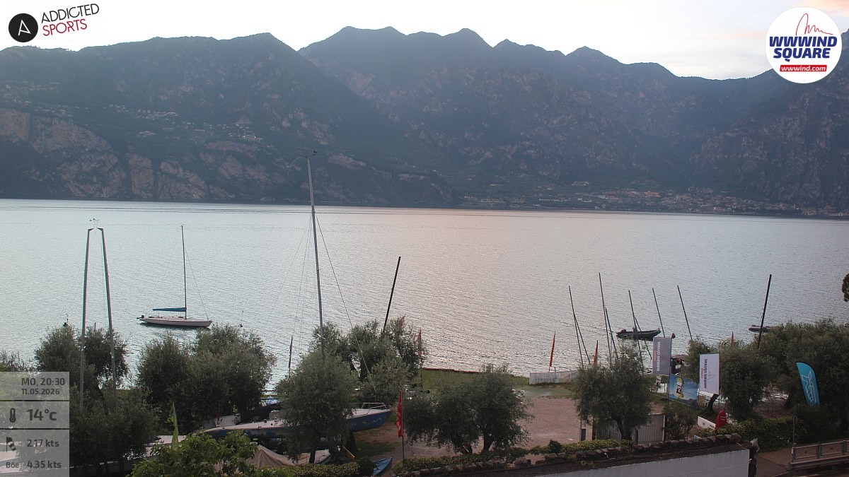 Archiv Foto Webcam Gardasee - Malcesine