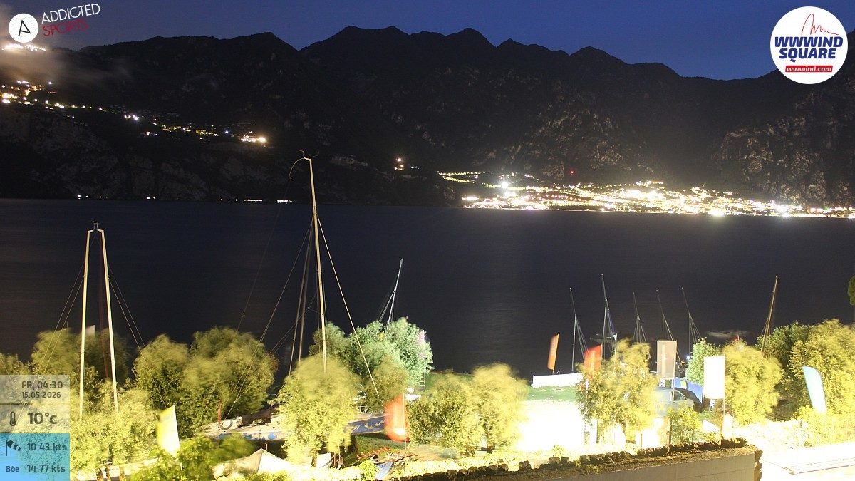 Archiv Foto Webcam Gardasee - Malcesine