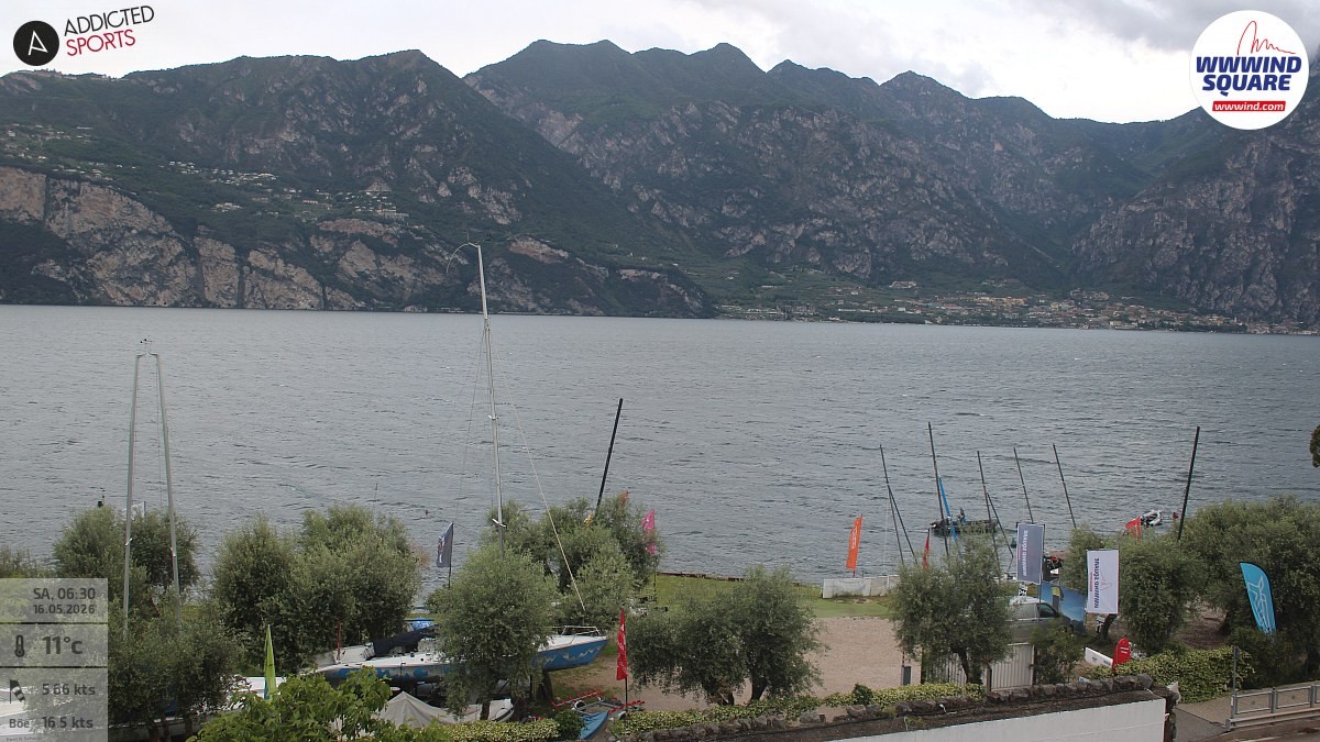 Archived image Webcam Lake Garda - Malcesine