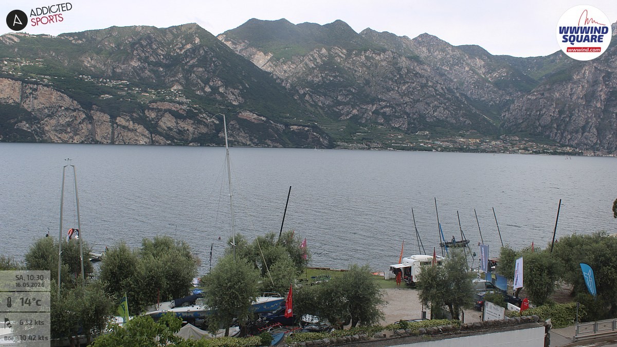 Archived image Webcam Lake Garda - Malcesine