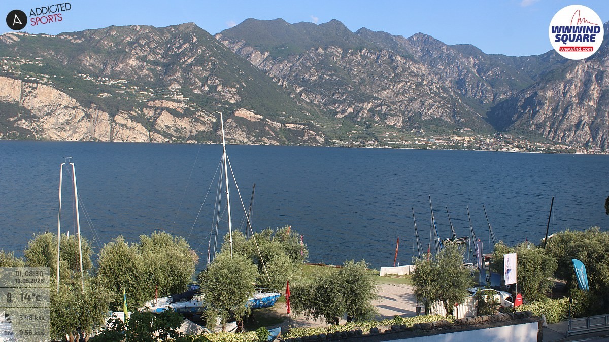 Archiv Foto Webcam Gardasee - Malcesine