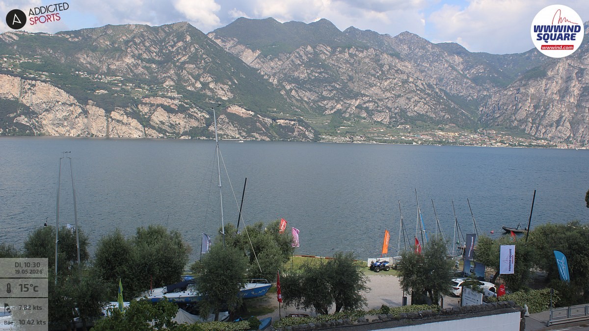 Archiv Foto Webcam Gardasee - Malcesine
