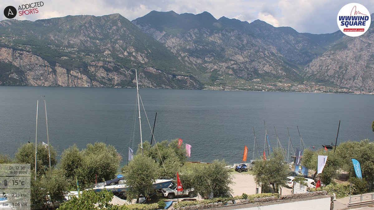 Archiv Foto Webcam Gardasee - Malcesine