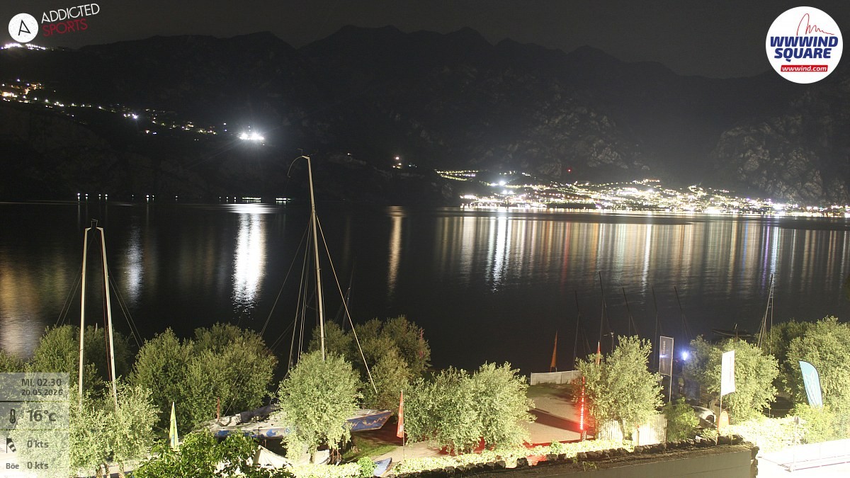 Archiv Foto Webcam Gardasee - Malcesine