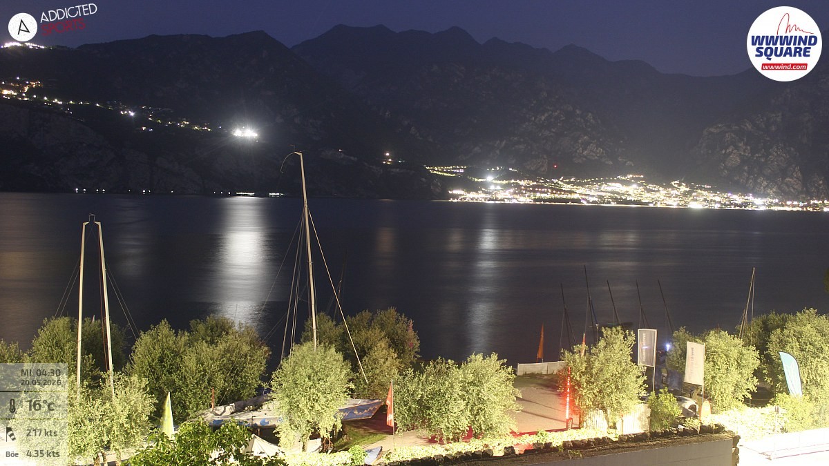 Archiv Foto Webcam Gardasee - Malcesine