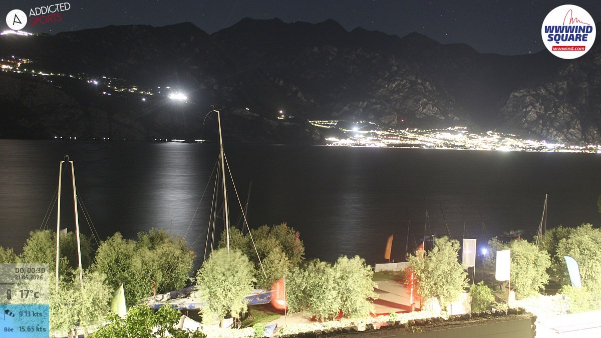 Archiv Foto Webcam Gardasee - Malcesine