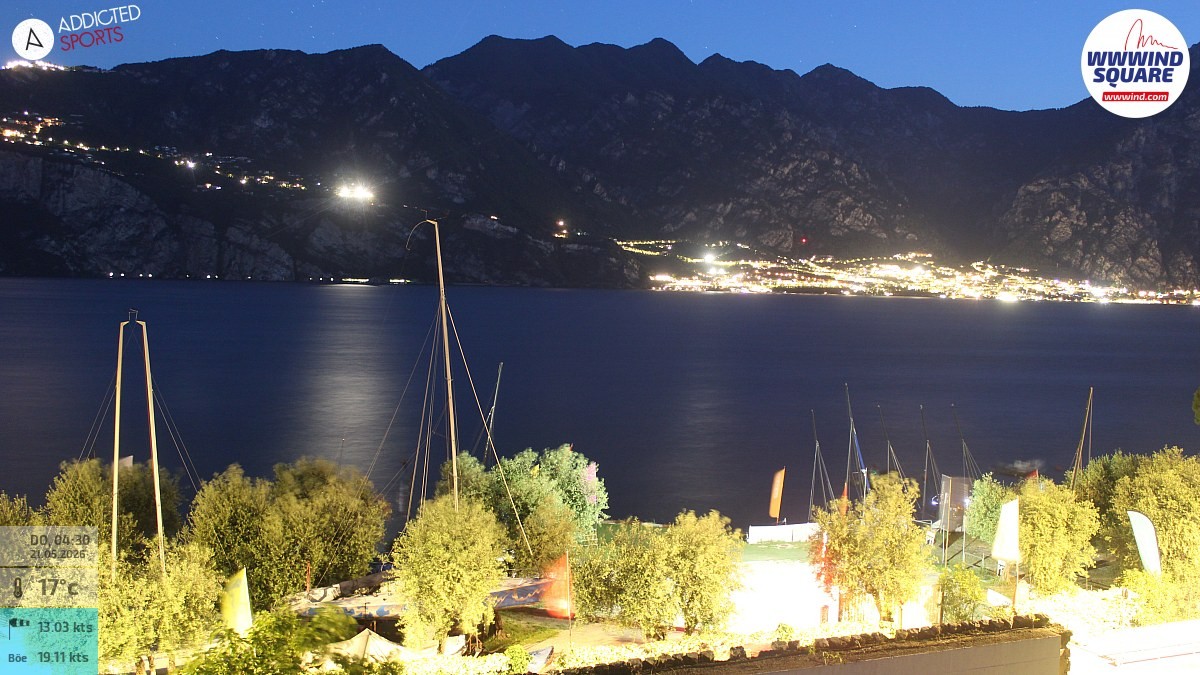 Archiv Foto Webcam Gardasee - Malcesine