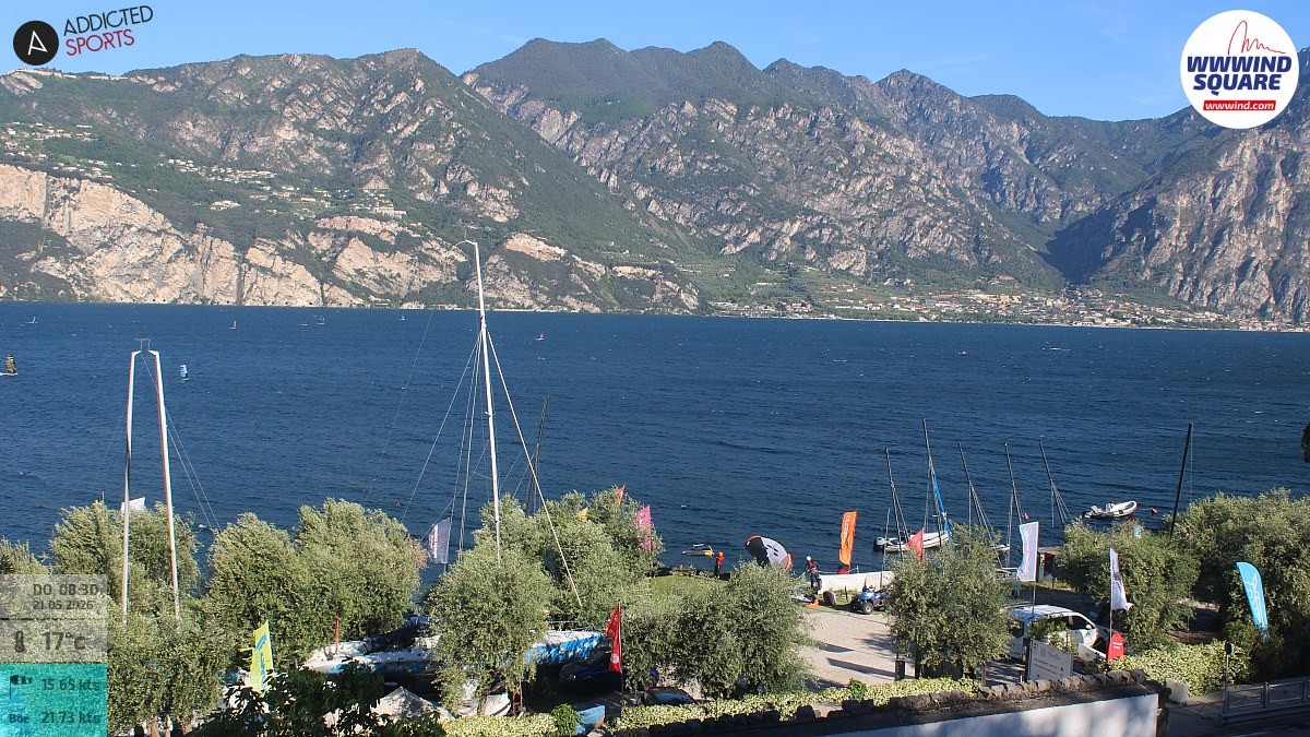 Archiv Foto Webcam Gardasee - Malcesine