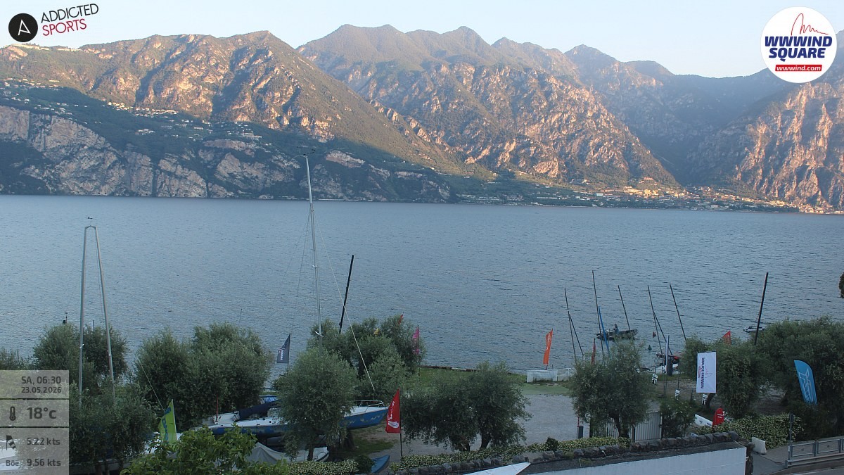 Archiv Foto Webcam Gardasee - Malcesine