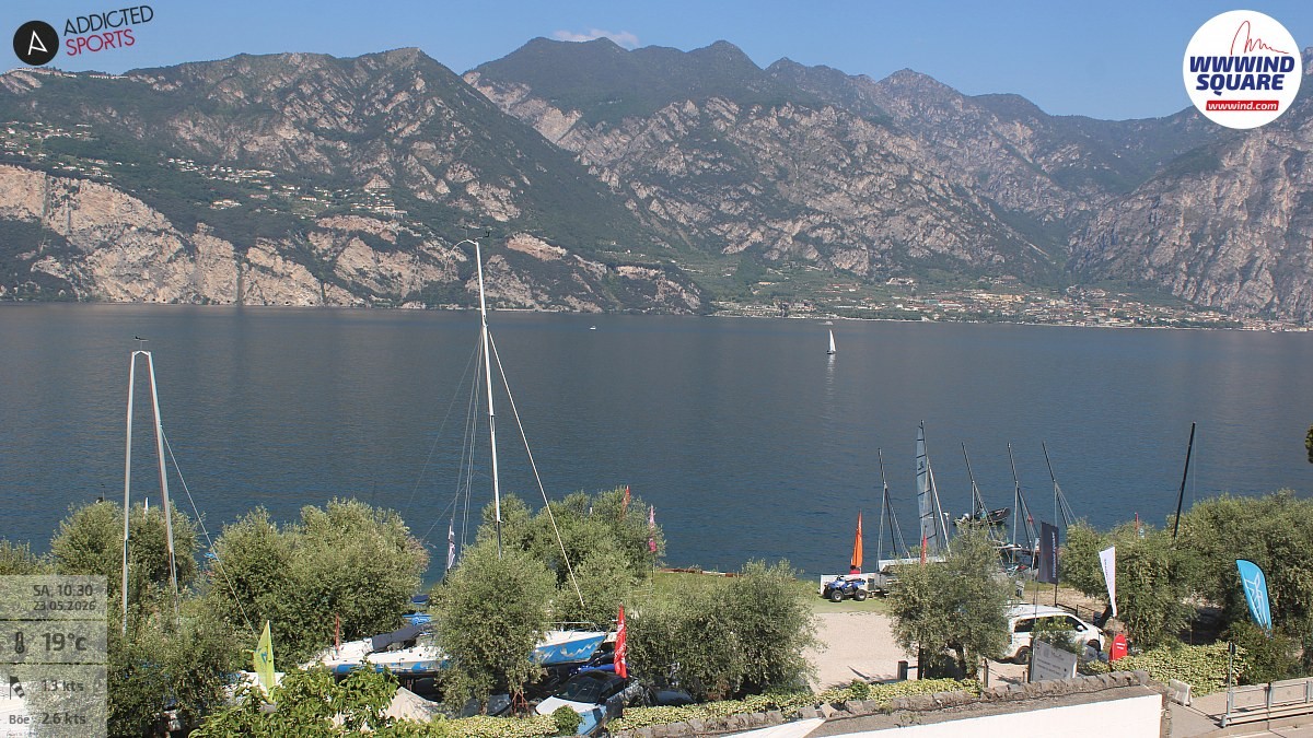 Archiv Foto Webcam Gardasee - Malcesine