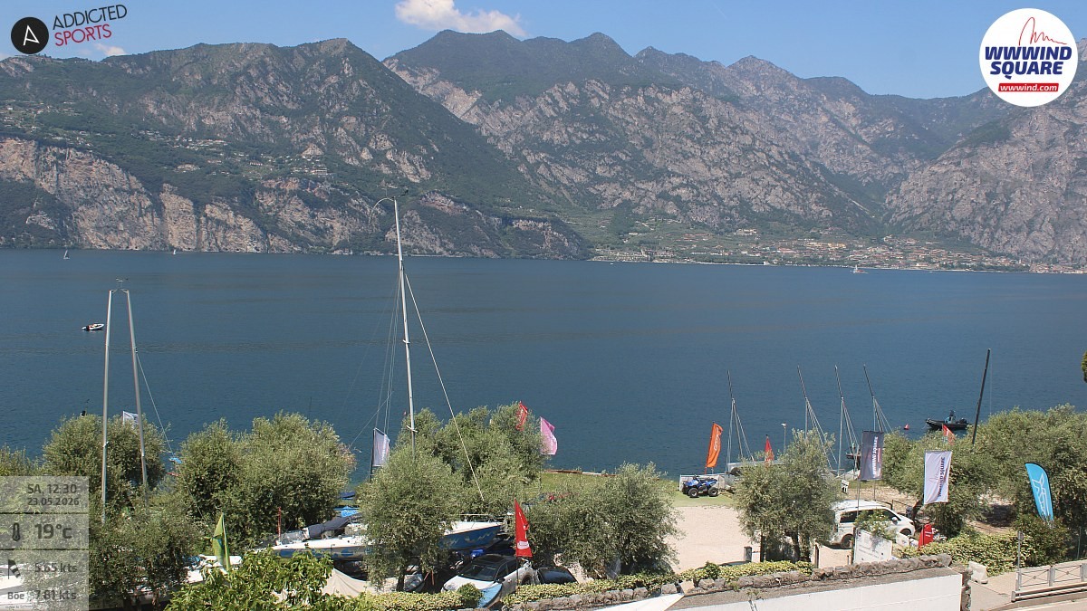 Archiv Foto Webcam Gardasee - Malcesine