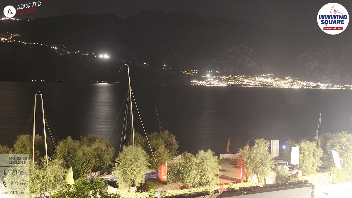 Archiv Foto Webcam Gardasee - Malcesine