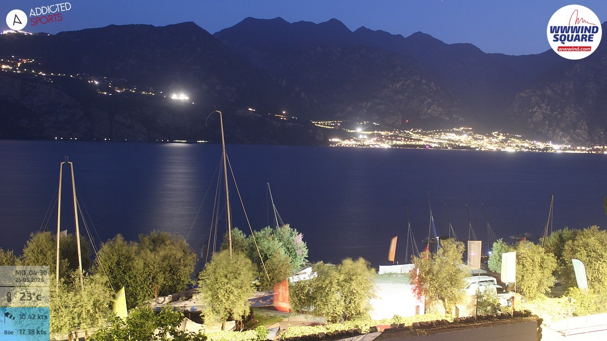 Archiv Foto Webcam Gardasee - Malcesine