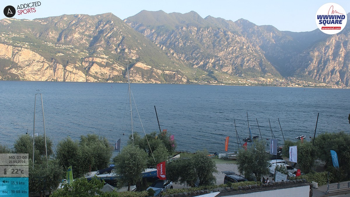 Archiv Foto Webcam Gardasee - Malcesine