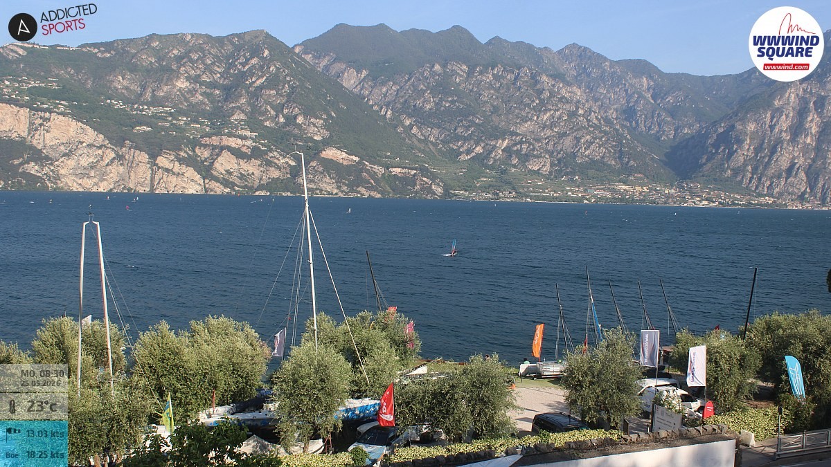 Archiv Foto Webcam Gardasee - Malcesine