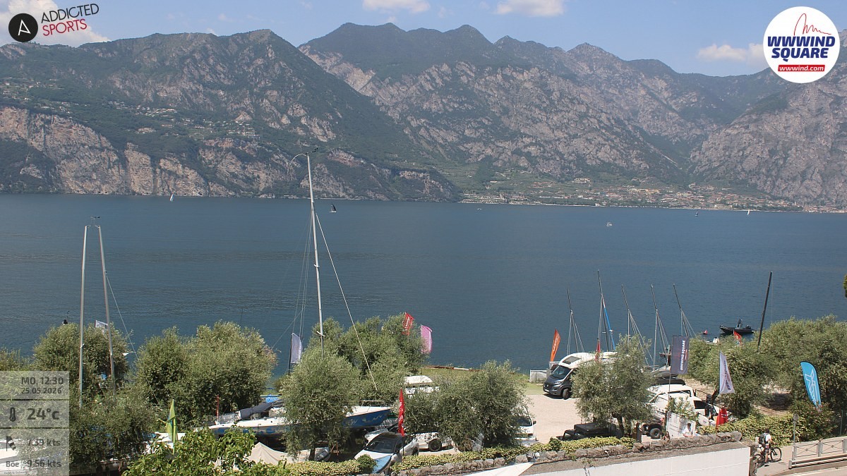 Archiv Foto Webcam Gardasee - Malcesine