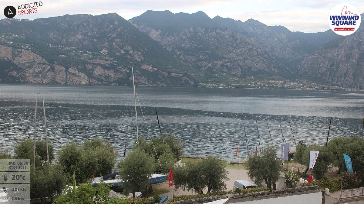 Archiv Foto Webcam Gardasee - Malcesine