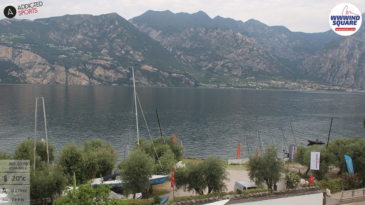 Archiv Foto Webcam Gardasee - Malcesine
