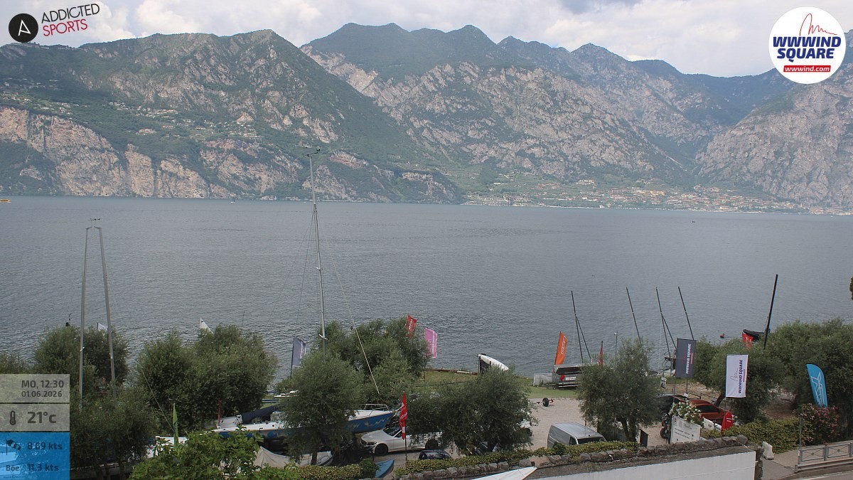 Archived image Webcam Lake Garda - Malcesine