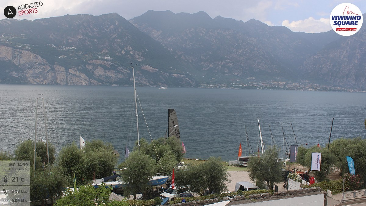Archived image Webcam Lake Garda - Malcesine