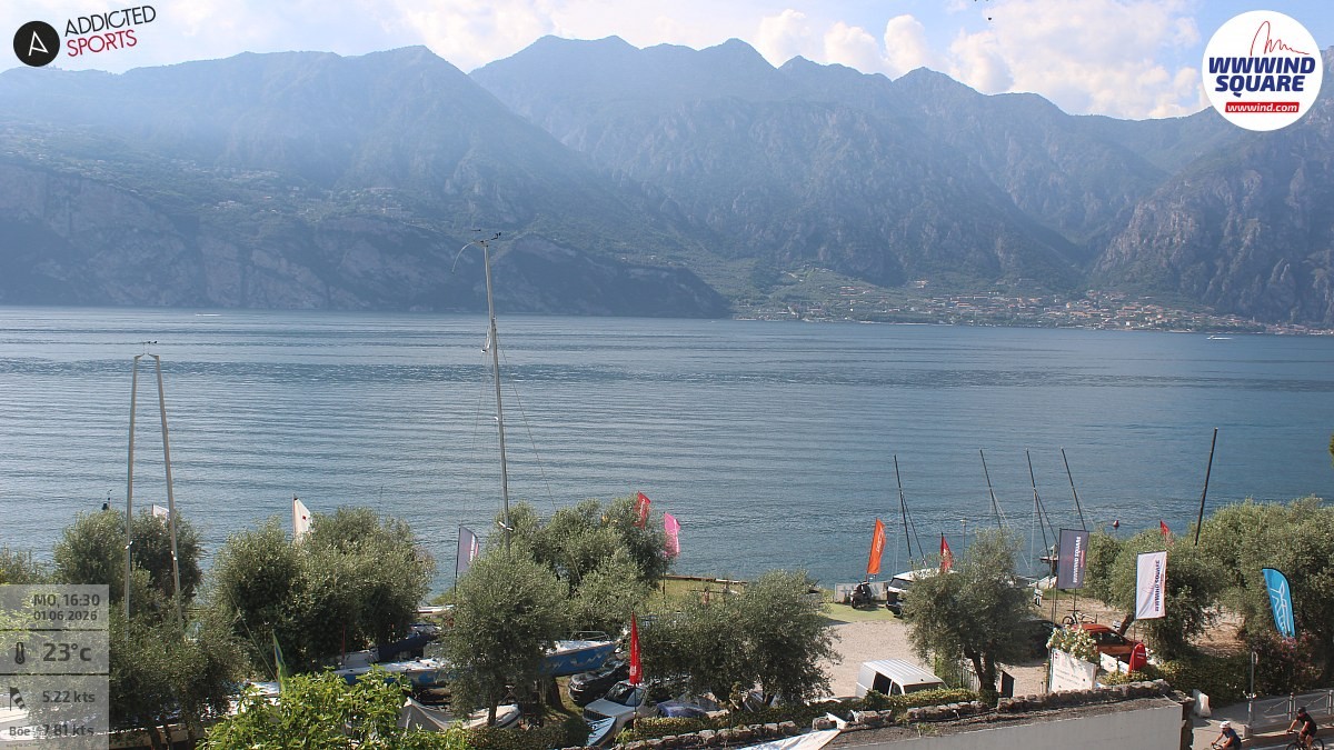 Archived image Webcam Lake Garda - Malcesine