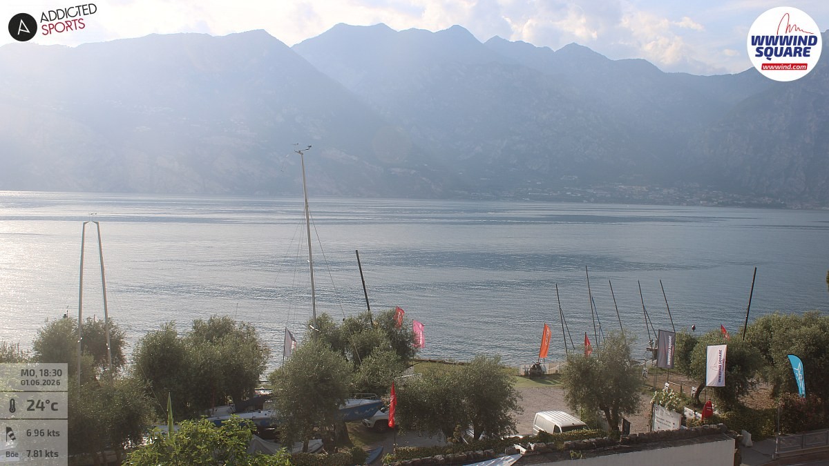 Archived image Webcam Lake Garda - Malcesine